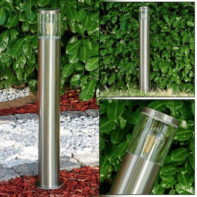 hofstein Path light Bodio chrome, 1-light source - modern - outdoors - Expected delivery time: 10-14 working days