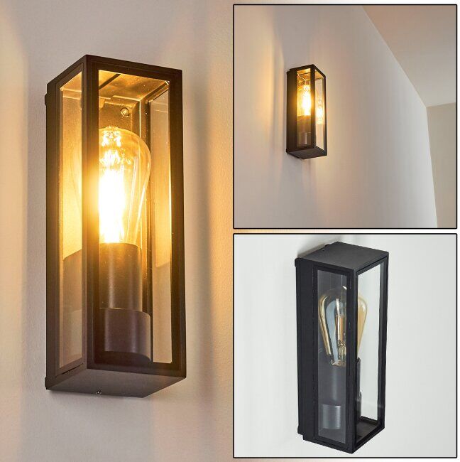 hofstein MINAKATA Outdoor Wall Light black, 1-light source - vintage - outdoors - Expected delivery time: 6-10 working days