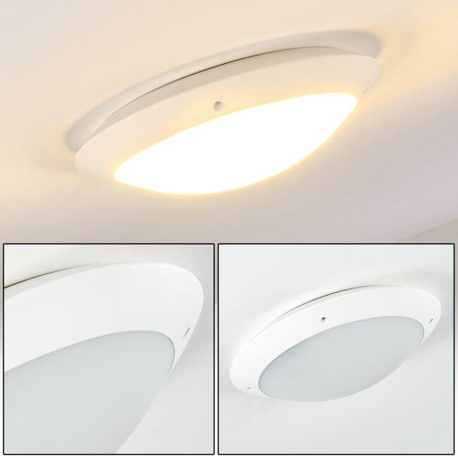 hofstein Grafton outdoor ceiling light white, 2-light sources - modern - outdoors - Expected delivery time: 6-10 working days
