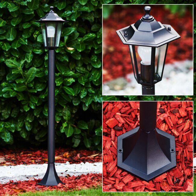 hofstein VALTIMO path light black, 1-light source - classic, cottage - outdoors - Expected delivery time: 6-10 working days