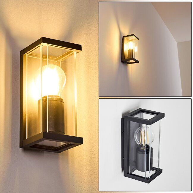 hofstein Outdoor Wall Light Skeldegaard black, 1-light source - modern - outdoors - Expected delivery time: 10-14 working days