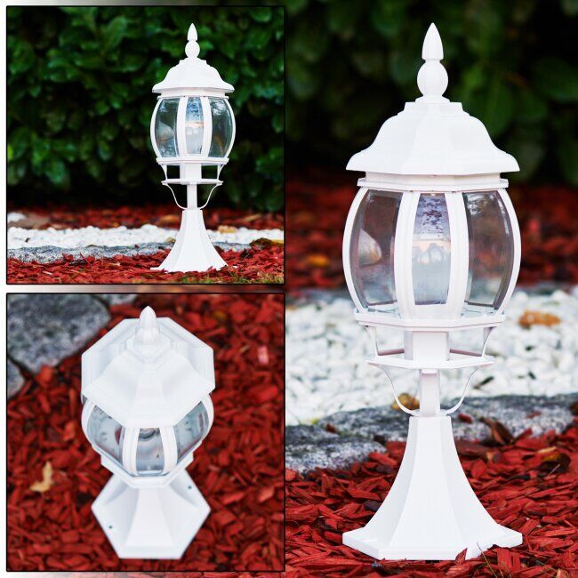 hofstein LENTUA pedestal light white, 1-light source - classic, cottage - outdoors - Unknown delivery time