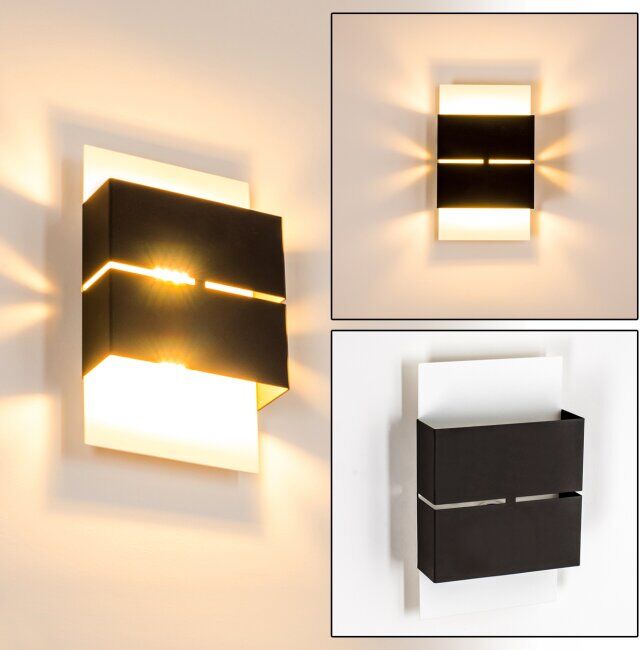 hofstein Tidan Outdoor Wall Light LED white, 2-light sources - modern - outdoors - Expected delivery time: 6-10 working days