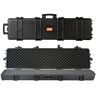 VEVOR Tactical Range Case, Outdoor Tactical Hard Case with 3 Layers Fully-protective Foams, 50 inch lockable Hard Tactical Range Case with Wheels, IP67 Waterproof & Crushproof