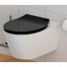 Tchibo Schütte-Duroplast-WC-Sitz »Slim Black« Schwarz  unisex