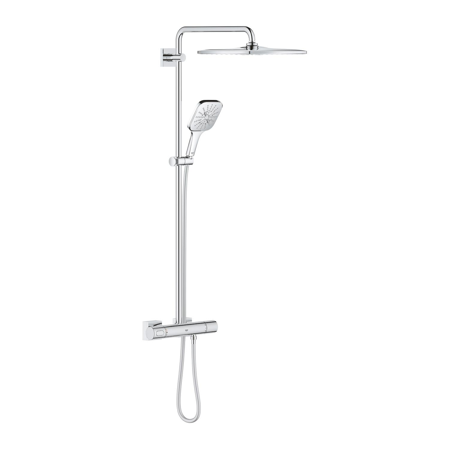 GROHE Rainshower SmartActive - Système de douche Rainshower Mono Cube 310 EcoJoy mitigeur thermostatique chrome