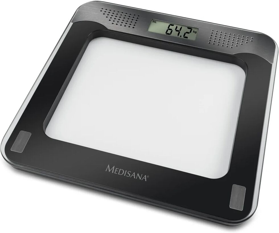 Medisana Pèse-personne de salle de bain PS 416 180 kg Noir et argenté