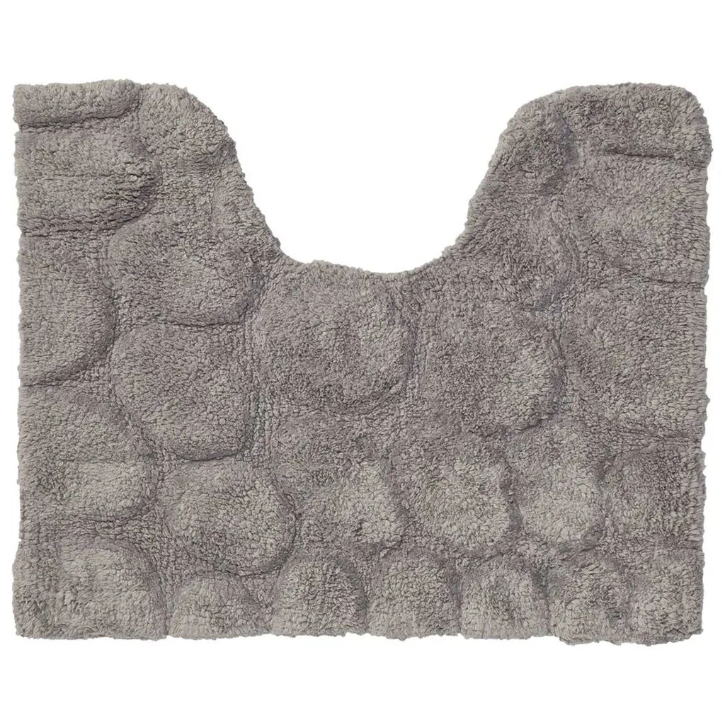 Sealskin Tapis de toilette Pebbles Coton 50x60 cm Gris