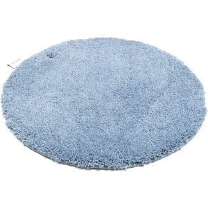 TOM TAILOR HOME Badematte »Cozy Bath UNI«, Höhe 27 mm, rutschhemmend... hellblau  rund (Ø 90 cm)