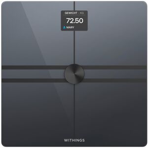 Withings Personenwaage »Body Comp« Schwarz