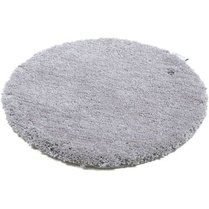 TOM TAILOR HOME Badematte »Cozy Bath UNI«, Höhe 27 mm, rutschhemmend... grau  rund (Ø 90 cm)