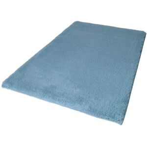 Carpet City Badematte »Topia Mats, Badteppich uni«, Höhe 14 mm, rutschhemmend... blau  rechteckig (120 cm x 170 cm)