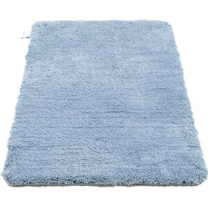 TOM TAILOR HOME Badematte »Cozy Bath UNI«, Höhe 27 mm, rutschhemmend... hellblau  rechteckig (70 cm x 120 cm)