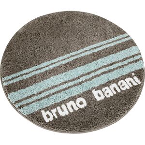Bruno Banani Badematte »Daniel«, Höhe 20 mm, rutschhemmend beschichtet,... anthrazit  rund (Ø 80 cm)