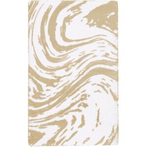Egeria Badematte »Marble«, Höhe 10 mm, rutschhemmend beschichtet,... creme  rechteckig (60 cm x 100 cm)