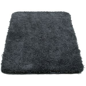 TOM TAILOR HOME Badematte »Cozy Bath UNI«, Höhe 27 mm, rutschhemmend... anthrazit  rechteckig (70 cm x 120 cm)