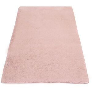 Carpet City Badematte »Topia Mats, Badteppich uni«, Höhe 14 mm, rutschhemmend... rosa  rechteckig (120 cm x 170 cm)