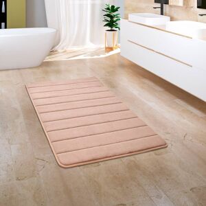 Paco Home Badematte »Corby 252«, Höhe 13 mm, rutschhemmend beschichtet,... beige Größe rechteckig (65 cm x 120 cm)