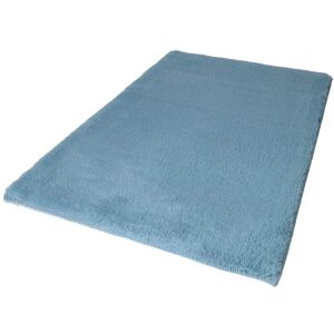 Carpet City Badematte »Topia Mats, Badteppich uni«, Höhe 14 mm, rutschhemmend... blau Größe rechteckig (50 cm x 90 cm)