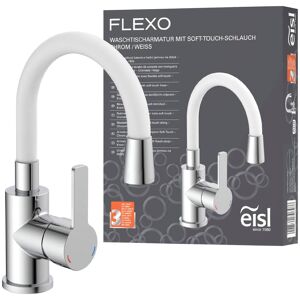 Eisl Waschtischarmatur »Flexo«, energiesparender Wasserhahn, Mischbatterie... chromfarben Größe