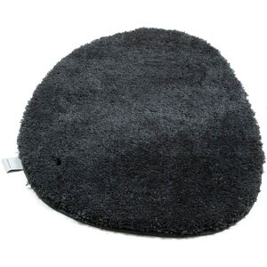 TOM TAILOR HOME Badematte »Cozy Bath UNI«, Höhe 27 mm, rutschhemmend... anthrazit Größe oval (60 cm x 100 cm)