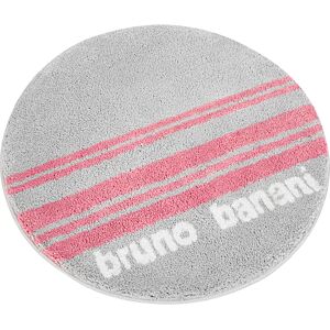 Bruno Banani Badematte »Daniel«, Höhe 20 mm, rutschhemmend beschichtet,... hellgrau Größe rund (Ø 80 cm)