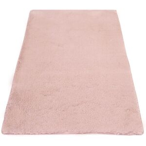 Carpet City Badematte »Topia Mats, Badteppich uni«, Höhe 14 mm, rutschhemmend... rosa Größe rechteckig (120 cm x 170 cm)