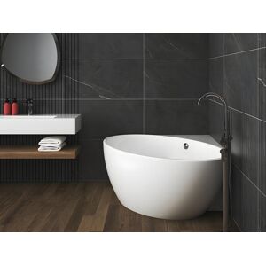 Shower & Design Eckbadewanne - Acryl - 197 L - 127 x 127 x 58 cm - Weiß - GOURAMI