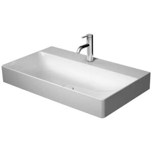 Duravit DuraSquare Waschtisch mit 1 Hahnloch, 80 x 47 cm