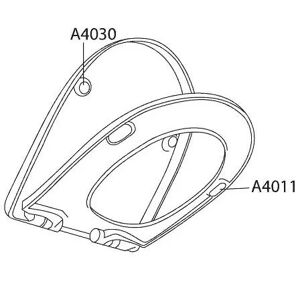 Pressalit Puffer A4030 rund für Deckel