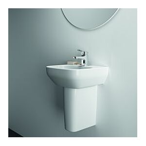 Ideal Standard life A Handwaschbecken T4514MA 40x36x18cm, mit Hahnloch und Überlauf, weiß Ideal Plus