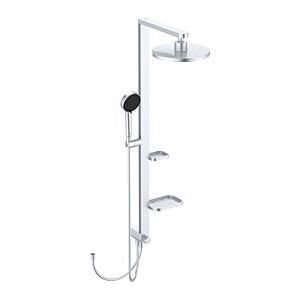 Ideal Standard Duschsystem BD585SI zur Kombination mit Aufputz Armatur, Silver
