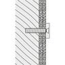 Hewi 801/805 Befestigung 3635899 reinweiß, Hartholz, für Vormontage