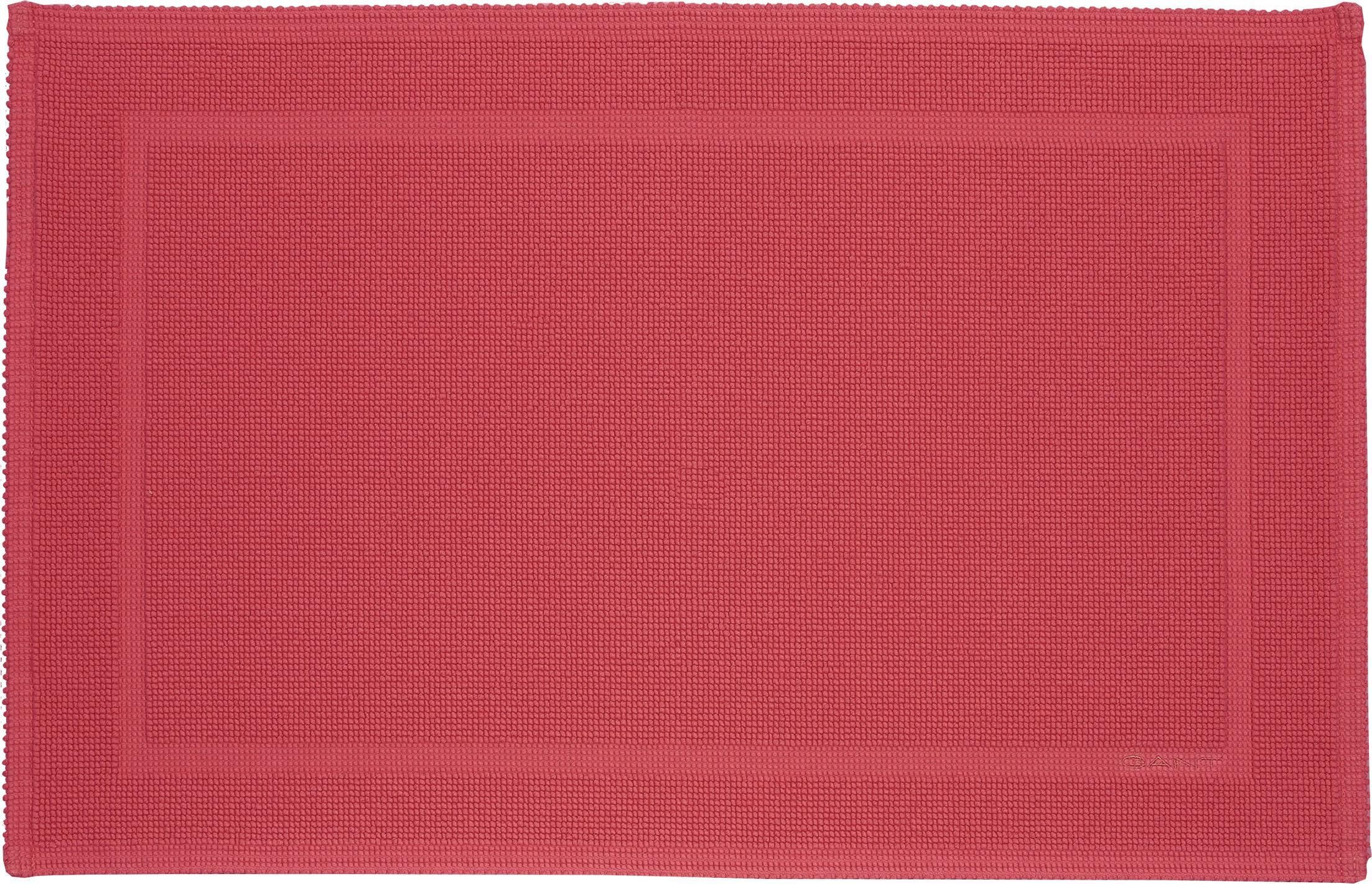 Gant Badematte »Bathrug«, Höhe 6 mm, schnell trocknend rosa Größe rechteckig 60x90 cm