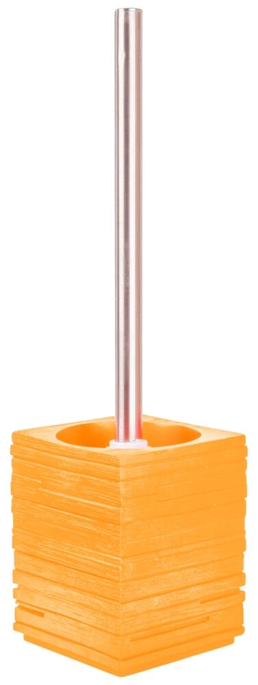 Sanilo WC-Garnitur »Calero«, aus Polyresin (Kunststein)-Edelstahl orange Größe H: 37 cm