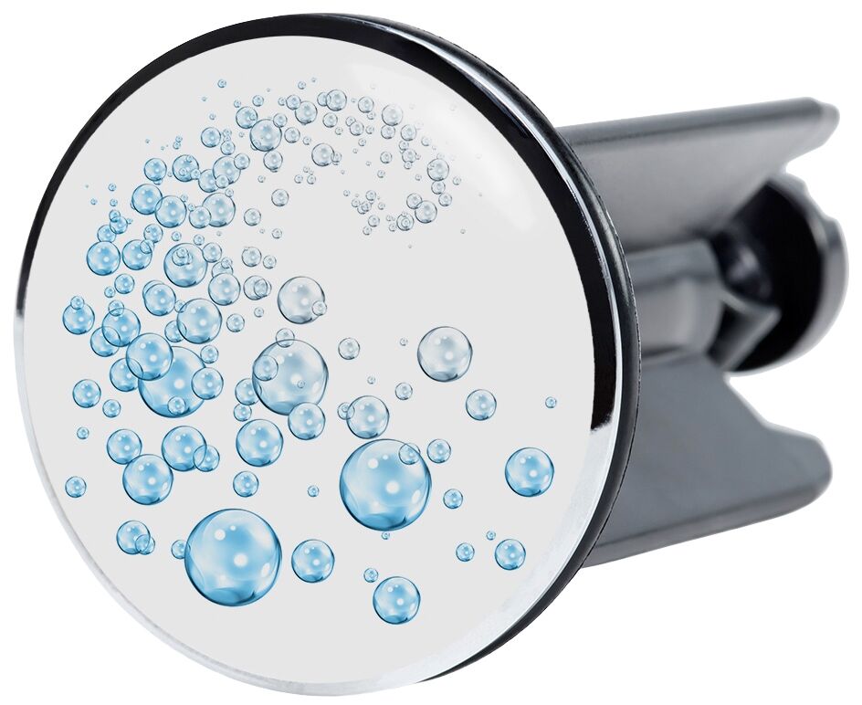 Sanilo Waschbeckenstöpsel »Wasserblasen«, Ø 4 cm weiss Größe