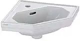 Duravit 1930 Eck-Handwaschbecken 59,5 cm 1930 B: 59,5 T: 45 cm weiß 0793420000