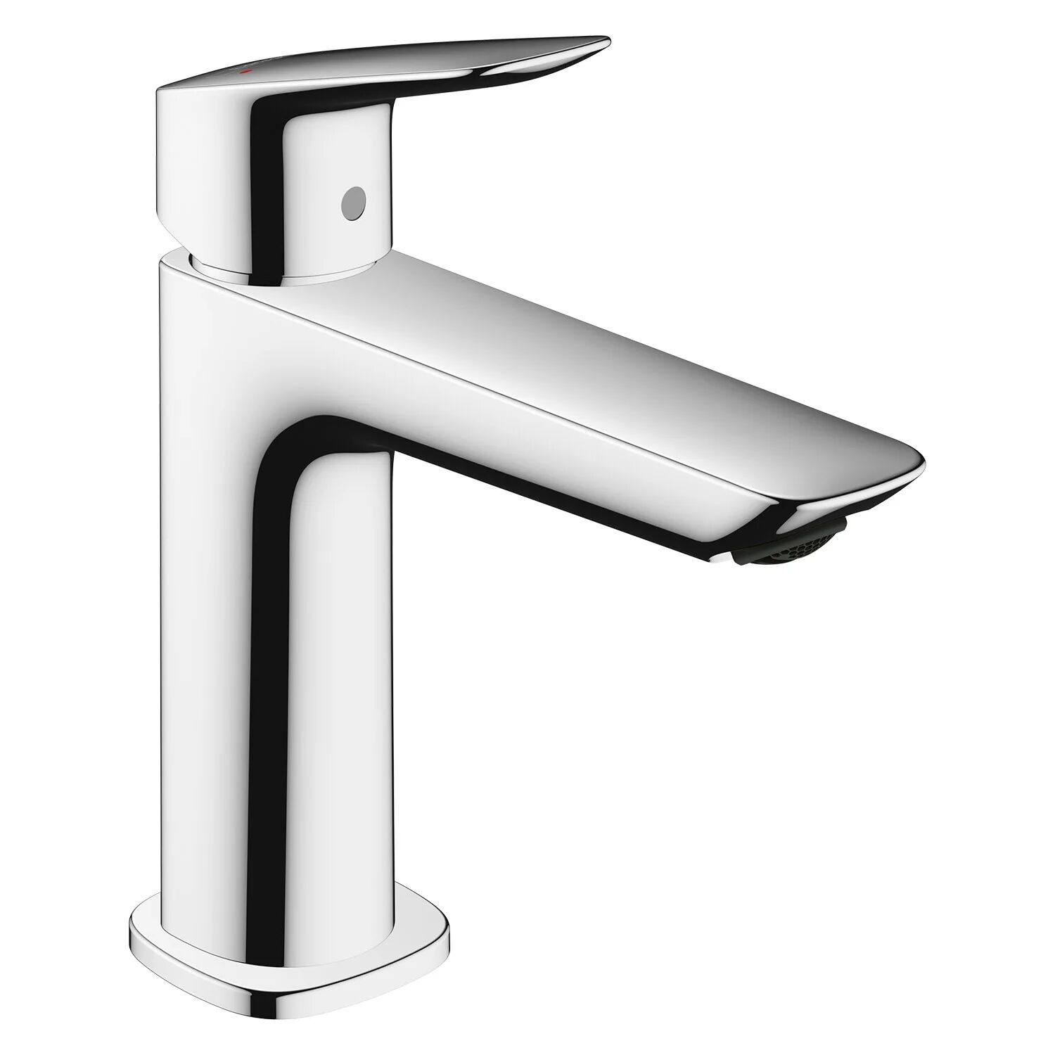 Hansgrohe Logis Einhebel-Waschtischarmatur 110 Fine mit Push-Open Ablaufgarnitur Logis H: 18 Ausladung : 12,1 cm chrom 71252000