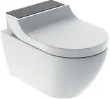 Geberit AquaClean Tuma Comfort WC-Komplettanlage Wand-WC  B: 36 T: 55,3 H: 34 cm schwarz (glas) 146.290.SJ.1