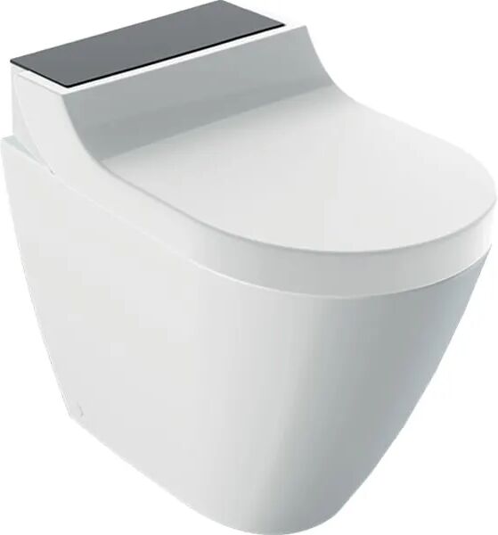 Geberit AquaClean Tuma Comfort WC-Komplettanlage Stand-WC AquaClean B: 36 T: 56 H: 55 cm schwarz 146.310.SJ.1