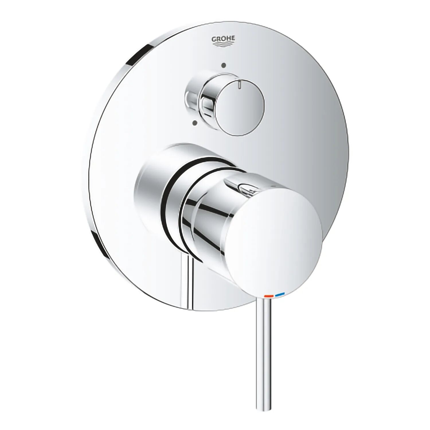 Grohe Atrio Neu Einhand-Brausebatterie mit 3-Wege Umstellung, Unterputz  Unterputz cool sunrise 24096GL3