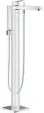 Grohe Eurocube Einhand-Wannenbatterie DN 15, Bodenmontage Eurocube H: 88,6-99,5 Ausladung: 29,8 cm chrom 23672001