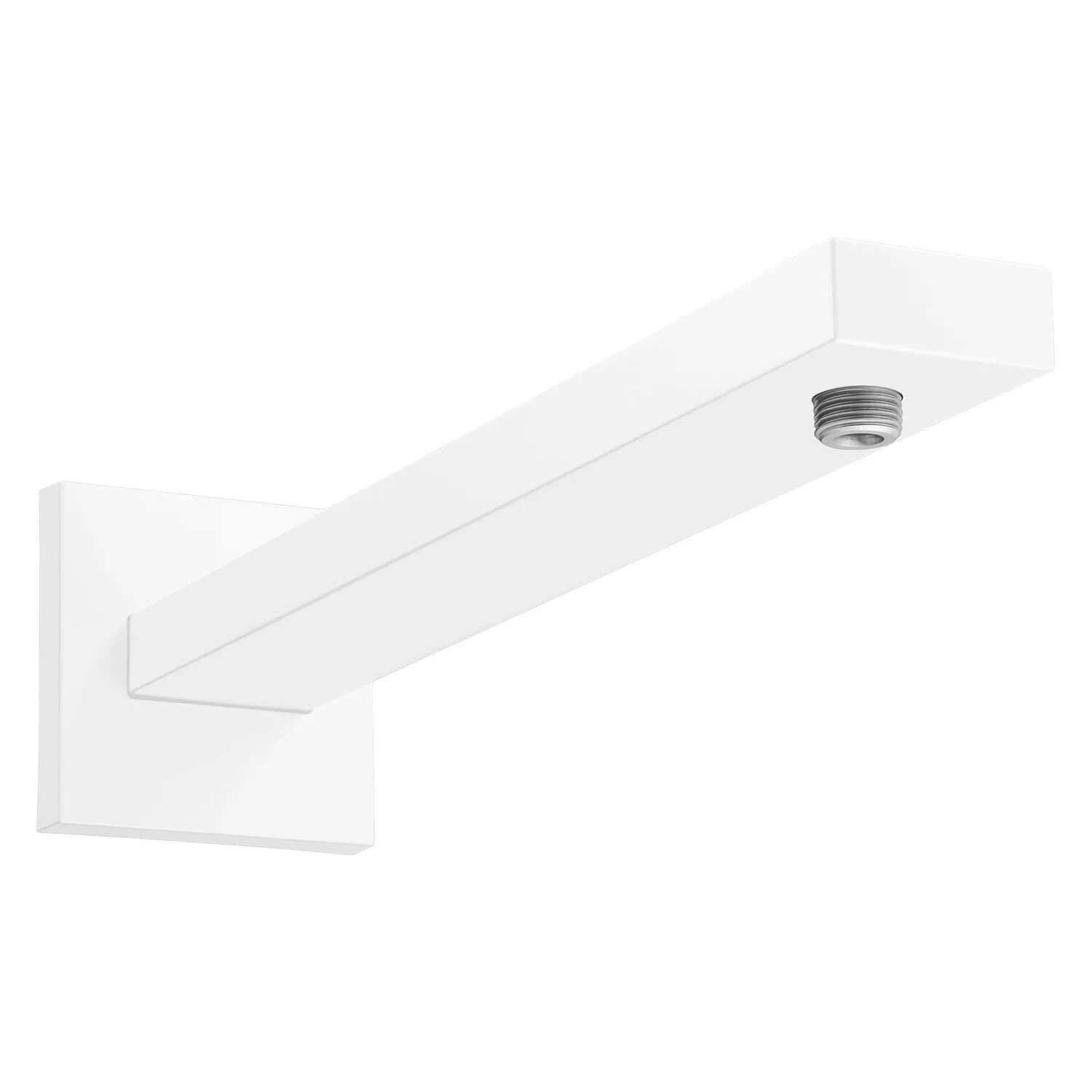 Hansgrohe Brausearm Square 38,9 cm  Länge 38,9 cm mattweiß 27694700