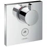 Hansgrohe ShowerSelect Thermostat Highflow Unterputz für 1 Verbraucher ShowerSelect B: 15,5 H: 15,5 cm chrom 15761000