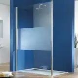 HSK Walk In Easy Comfort 1 Frontelement 120 cm, Anschlag links   Anschlag links 1242120-41-50edelglas-L