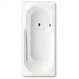 Kaldewei Rondo 700 Badewanne 170 x 75 cm mit Schwalleinlauf Rondo  No.700 L: 170 B: 75 H: 44  cm manhattan 221536000199+587570900001