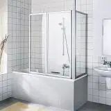 Kermi Vario 2000 Seitenwand auf Badewanne 80 x 140 cm  B: 80 H: 140 cm  V2TWD080141PK