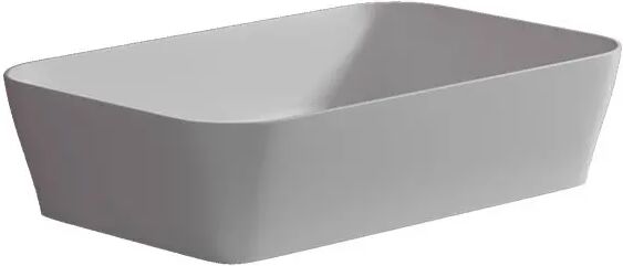 progettobagno FLY 56 Aufsatzwaschtisch 56 x 36 cm FLY 56 B: 56 T: 36 H: 13,5 cm zement FLY56C