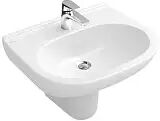 Villeroy & Boch O.novo Waschtisch O.Novo B: 60 T: 49 cm weiß mit ceramicplus 516061R1