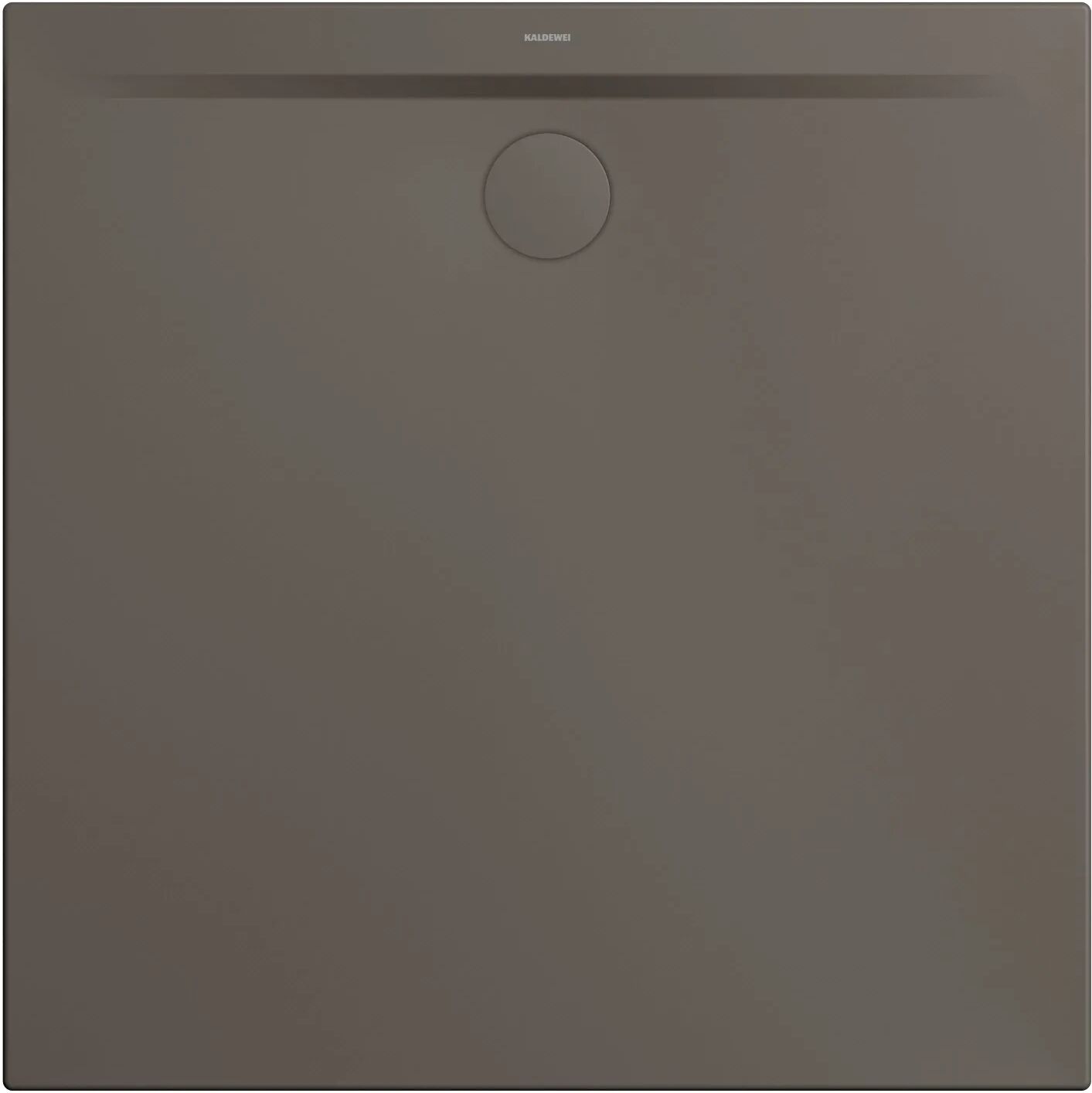 Kaldewei Superplan Zero 1524-1 Duschwanne 90 x 90 cm mit Perl-Effekt SUPERPLAN ZERO L: 90 B: 90 H: 3,2 cm warm grey 80 mit perleffekt 352400013673